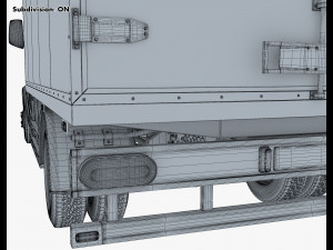 Generic Box Truck M 2 3D 模型