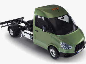 Generic Truck Chassis Frame M 1 3D Model