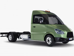 Generic Truck Chassis Frame M 1 3D Model