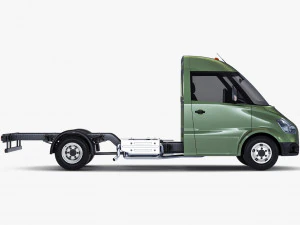 Generic Truck Chassis Frame M 1 3D Model