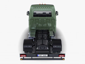 Generic Truck Chassis Frame M 1 3D Model