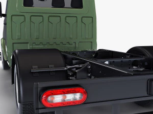 Generic Truck Chassis Frame M 1 3D Model