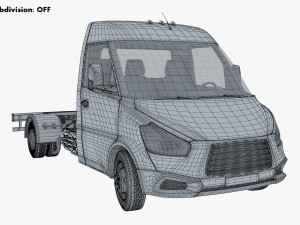 Generic Truck Chassis Frame M 1 Modello 3D