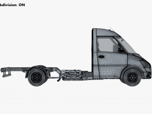 Generic Truck Chassis Frame M 1 Modello 3D