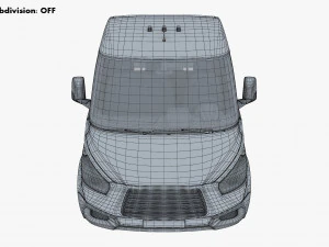 Generic Truck Chassis Frame M 1 3D Model