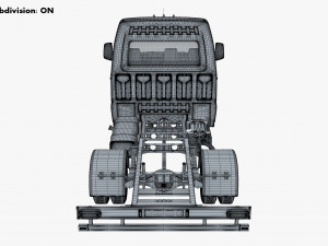 Generic Truck Chassis Frame M 1 Modello 3D