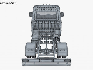 Generic Truck Chassis Frame M 1 Modello 3D