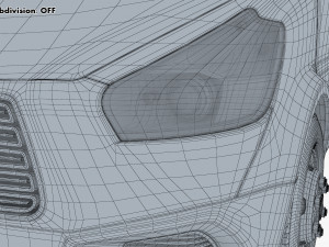 Generic Truck Chassis Frame M 1 Modello 3D