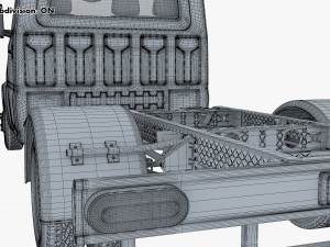 Generic Truck Chassis Frame M 1 Modello 3D
