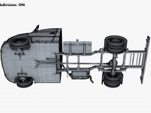 Generic Truck Chassis Frame M 1 Modello 3D