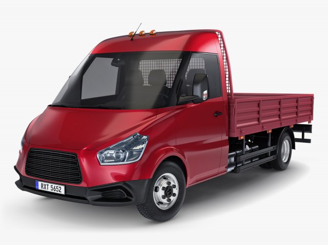 Generic Light Duty Truck M 1 Modelo 3D .c4d .max .obj .3ds .fbx .stl .blend 