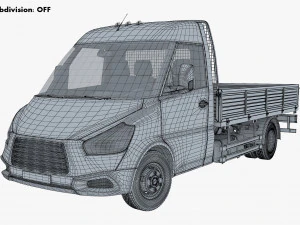 Cami&oacute;n ligero gen&eacute;rico M 1 Modelo 3D