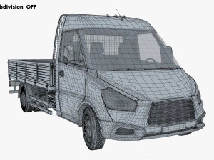Cami&oacute;n ligero gen&eacute;rico M 1 Modelo 3D