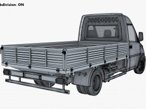 Cami&oacute;n ligero gen&eacute;rico M 1 Modelo 3D