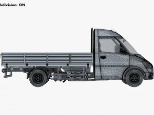 Cami&oacute;n ligero gen&eacute;rico M 1 Modelo 3D