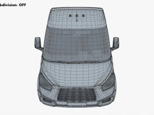 Cami&oacute;n ligero gen&eacute;rico M 1 Modelo 3D