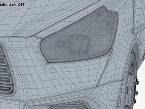 Cami&oacute;n ligero gen&eacute;rico M 1 Modelo 3D