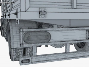 Cami&oacute;n ligero gen&eacute;rico M 1 Modelo 3D