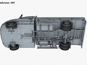 Cami&oacute;n ligero gen&eacute;rico M 1 Modelo 3D