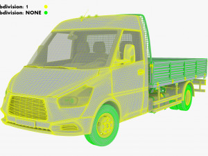 Generic Light Duty Truck M 1 Modelo 3D