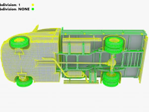 Cami&oacute;n ligero gen&eacute;rico M 1 Modelo 3D