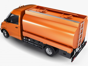 Generic Light Truck Tank M 1 Modelo 3D