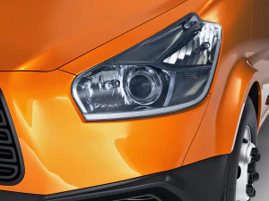 Generic Light Truck Tank M 1 3D Model