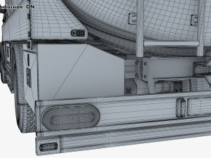 Generic Light Truck Tank M 1 Modelo 3D