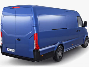 Generic Commercial Cargo Van M 2 3D Model