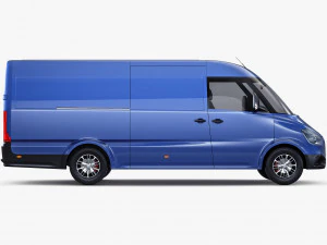 Generic Commercial Cargo Van M 2 3D Model