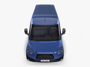 Generic Commercial Cargo Van M 2 3D Model