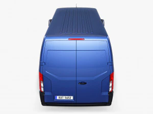 Generic Commercial Cargo Van M 2 3D Model