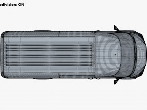 Generic Commercial Cargo Van M 2 3Dモデル