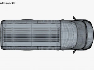 Generic Commercial Cargo Van M 2 3D Model