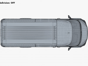 Generic Commercial Cargo Van M 2 3Dモデル