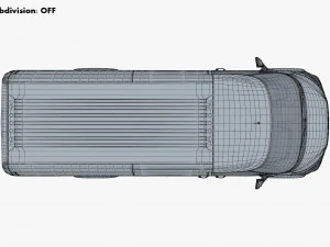 Generic Commercial Cargo Van M 2 3D Model