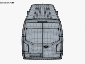 Generic Commercial Cargo Van M 2 3Dモデル