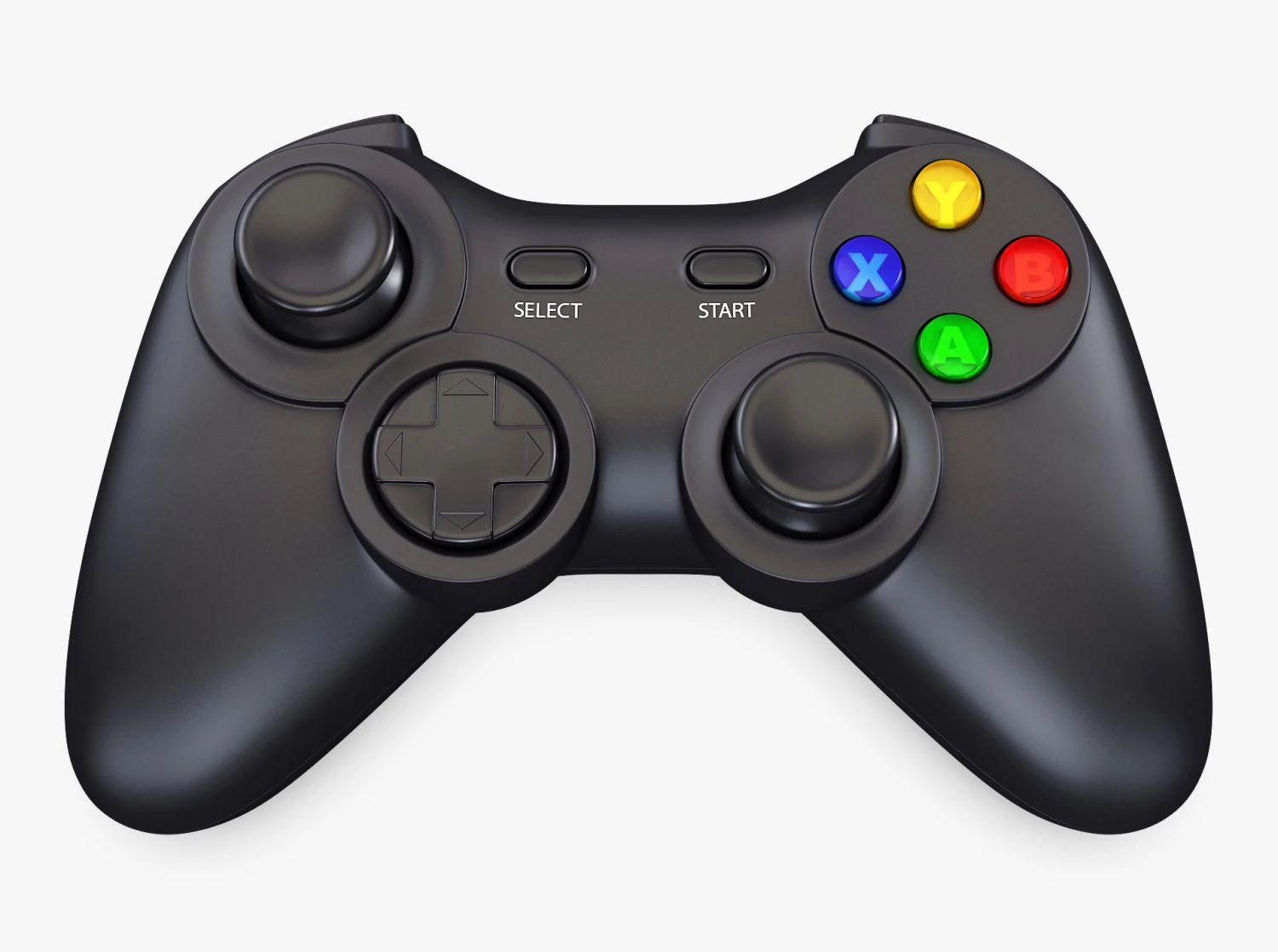 Универсальный игровой контроллер M 2 3D Модель .c4d .max .obj .3ds .fbx .stl .blend 