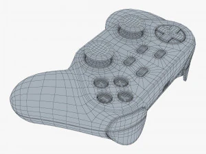 Generic Video Game Controller M 5 3D Model