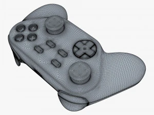 Generic Video Game Controller M 6 3D Model