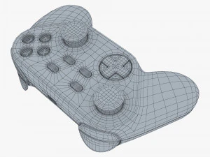 Generic Video Game Controller M 6 3D Model
