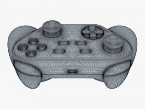 Generic Video Game Controller M 6 3D Model