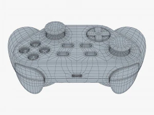 Generic Video Game Controller M 6 3D Model