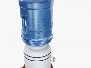 Water Dispenser And Storage Rack M 1 3D Модель