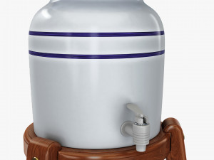 Water Dispenser And Storage Rack M 1 3D Модель