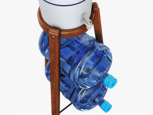 Water Dispenser And Storage Rack M 1 3D Модель