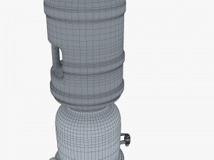 Water Dispenser And Storage Rack M 1 3D Модель