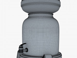 Water Dispenser And Storage Rack M 1 3D Модель