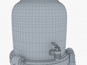 Water Dispenser And Storage Rack M 1 3D Модель
