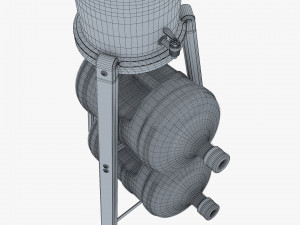 Water Dispenser And Storage Rack M 1 3D Модель